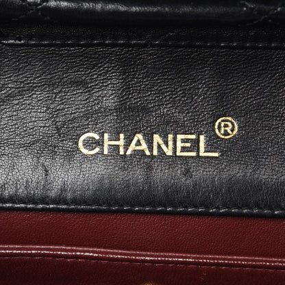 Chanel Lambskin Quilted Medium Single Flap Black 7 of 14