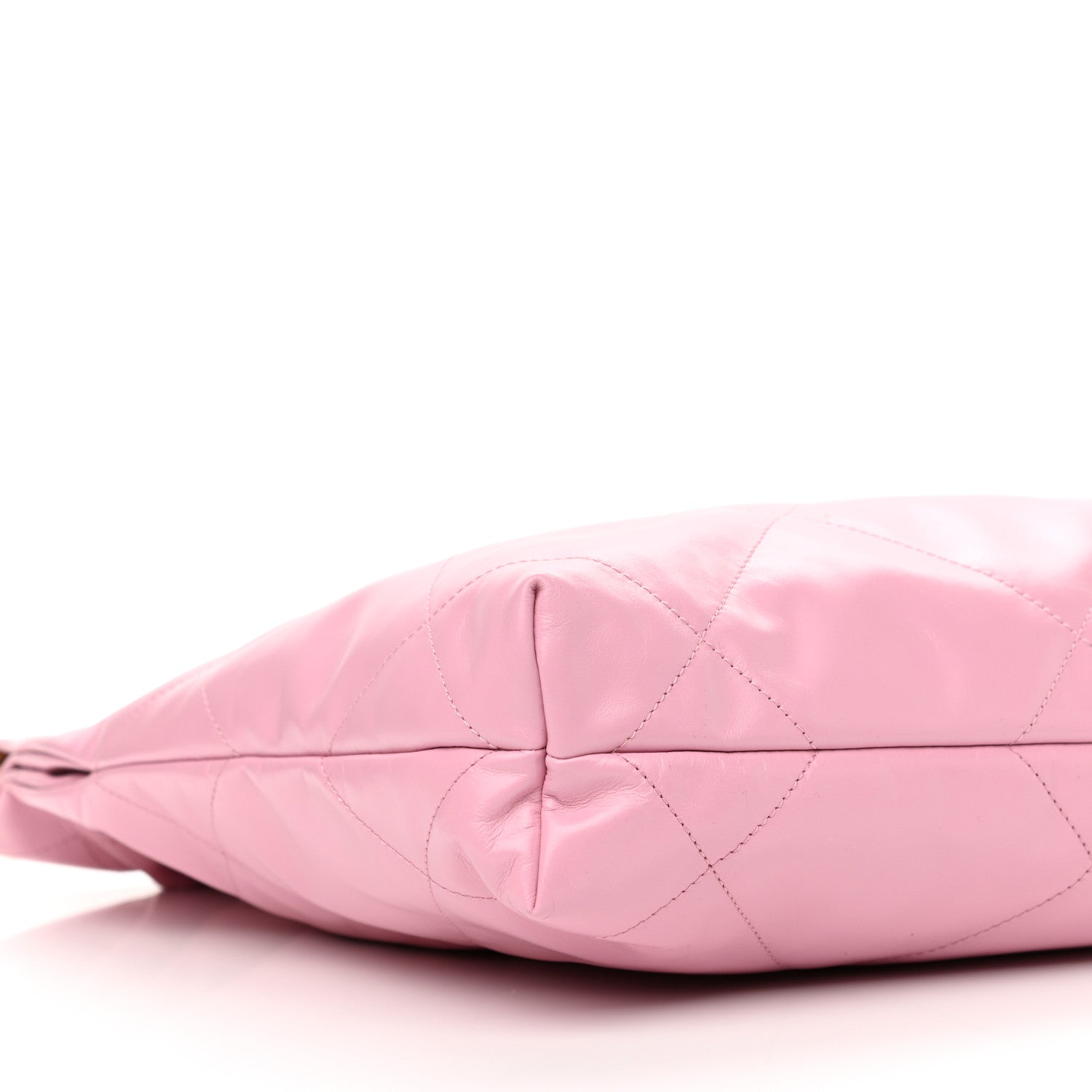 Chanel Shiny Calfskin Quilted Small Chanel 22 Pink 9 of 11
