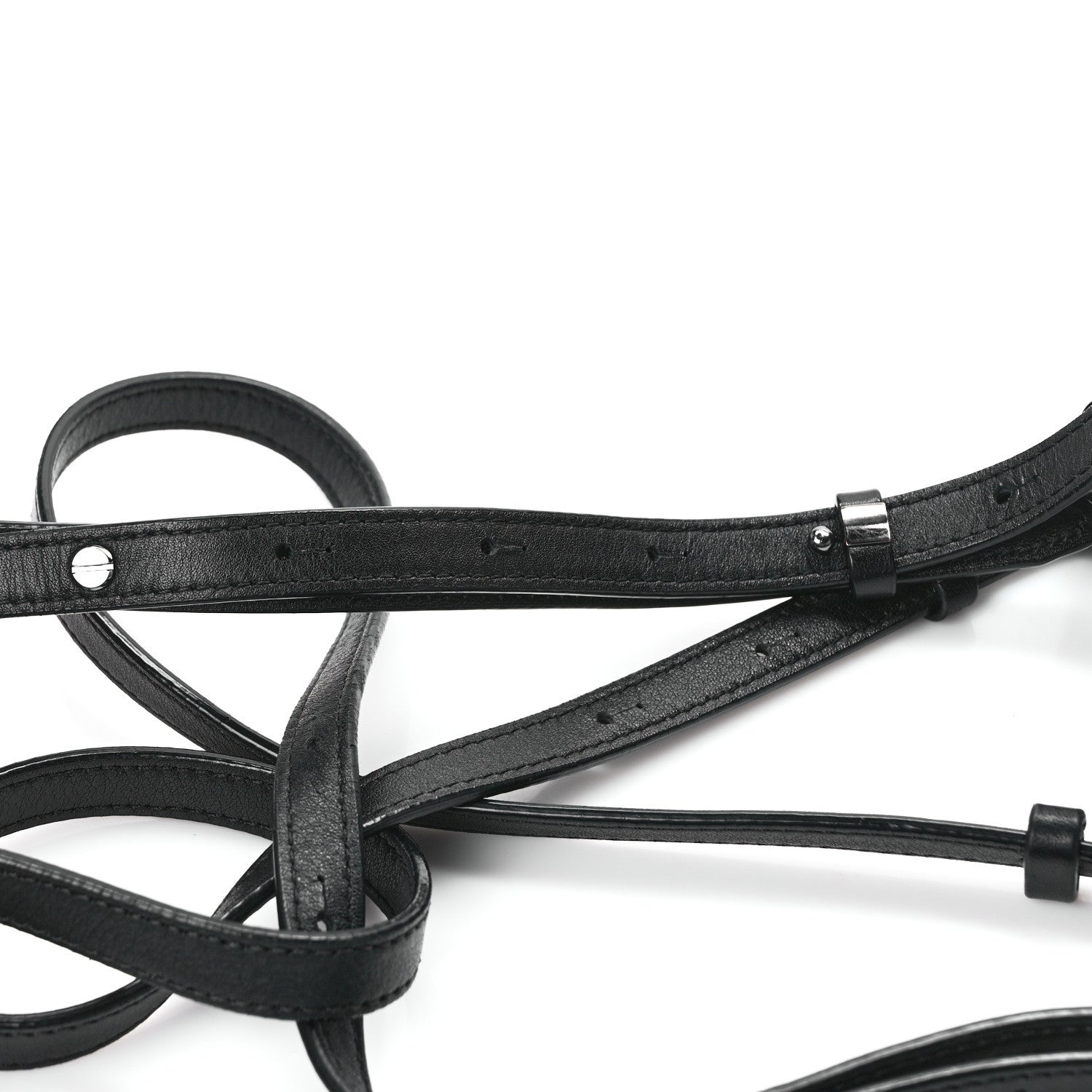 MCM Visetos Side Stud X-Mini Stark Bebe Boo Backpack Black 12 of 13