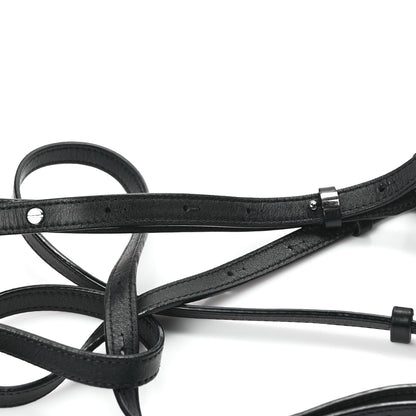 MCM Visetos Side Stud X-Mini Stark Bebe Boo Backpack Black 12 of 13