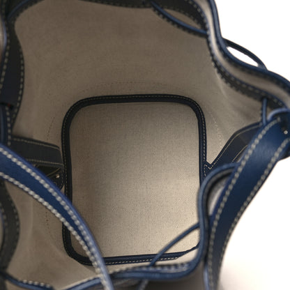 Goyard Goyardine Petit Flot Bucket Bag PM Navy 5 of 9