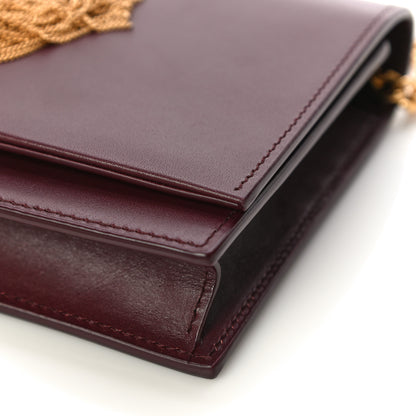 Saint Laurent Smooth Calfskin Classic Monogram Kate Tassel Chain Wallet Pallisandre 8 of 13