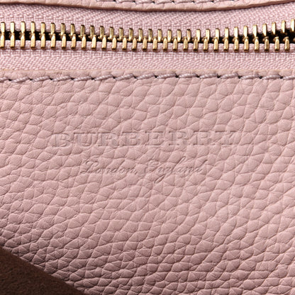 Burberry Signature Grain Small Burleigh Crossbody Bag Pale Ash Rose 5 of 11