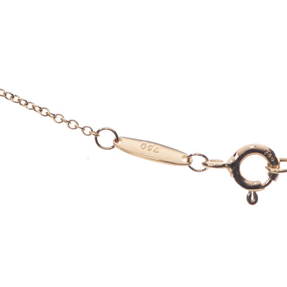 Tiffany 18K Yellow Gold Diamond .21ct Elsa Peretti Diamonds by the Yard Pendant Necklace 5 of 8