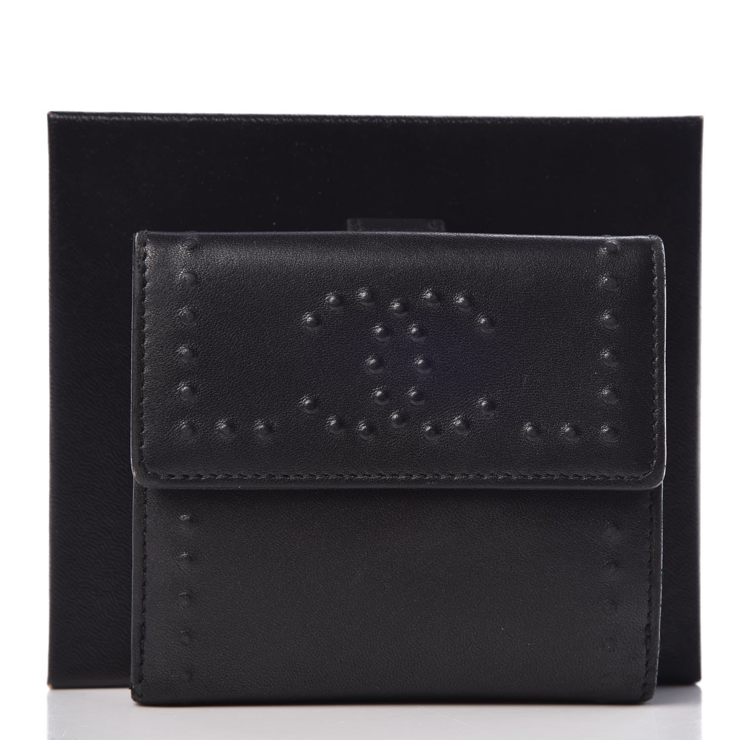 Chanel Lambskin CC Double Sided Wallet Black 12 of 12