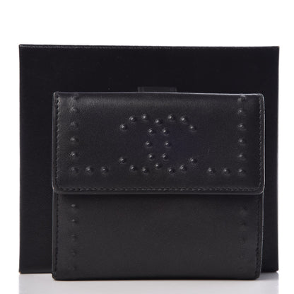 Chanel Lambskin CC Double Sided Wallet Black 12 of 12