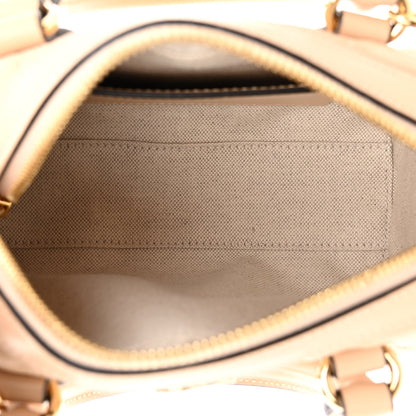 Gucci Calfskin GG Matelasse Mini Bowler Bag Naturale 5 of 9