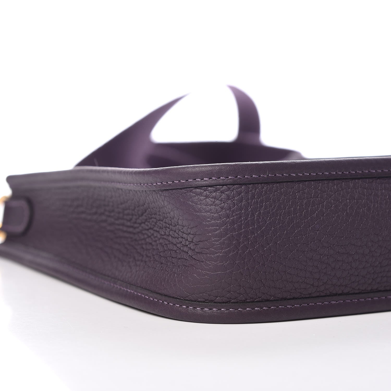 Hermes Taurillon Clemence Evelyne TPM Raisin 8 of 10
