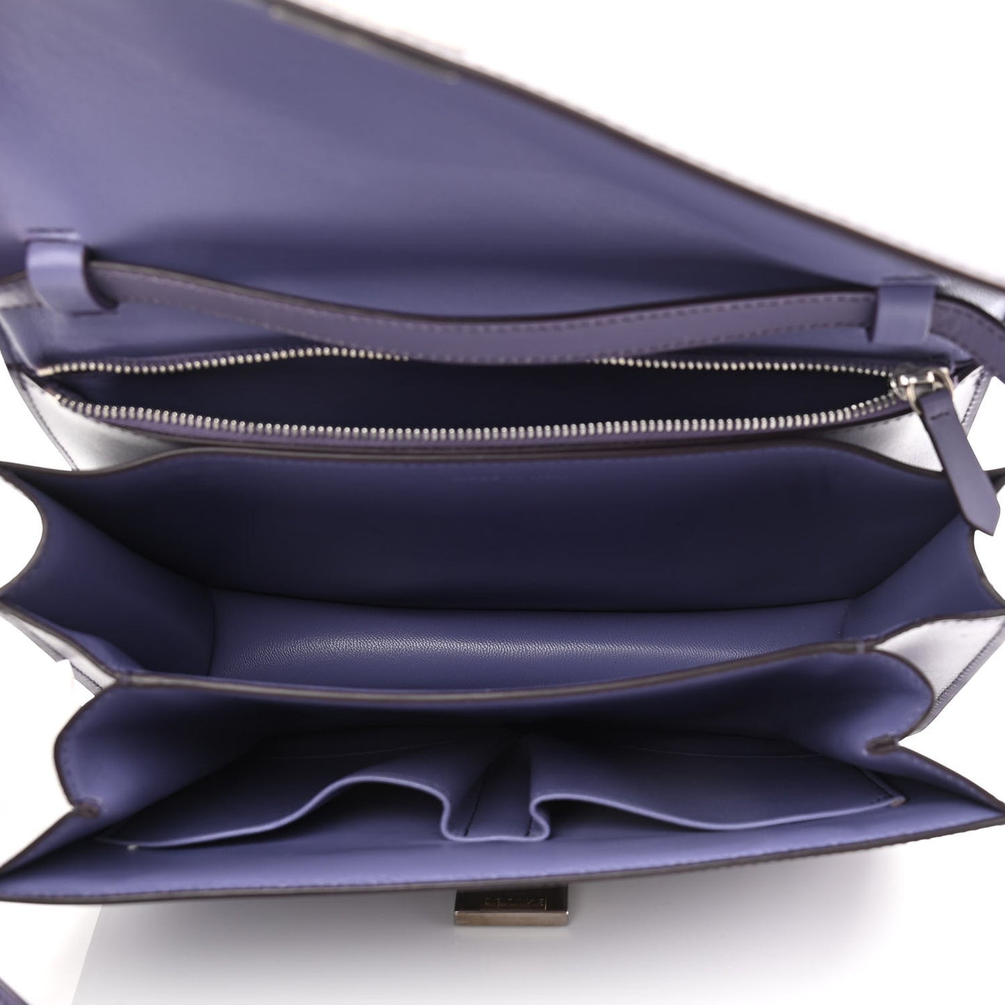 Box Calfskin Medium Classic Box Flap Bag Amethyst