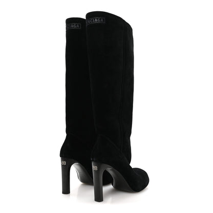 Balenciaga Suede Fargo Boots 39 Black 4 of 7