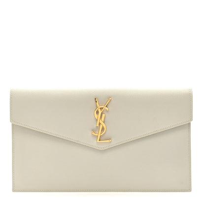 Saint Laurent Grain De Poudre Uptown Pouch Crema Soft 1 of 6