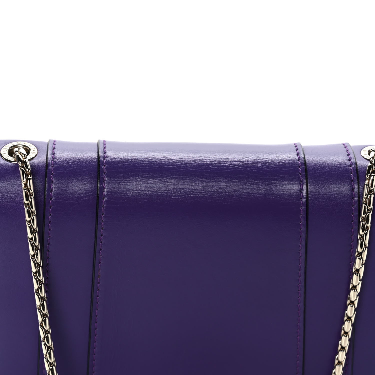 Bulgari Calfskin Serpenti Forever Crossbody Bag Amethyst 14 of 14