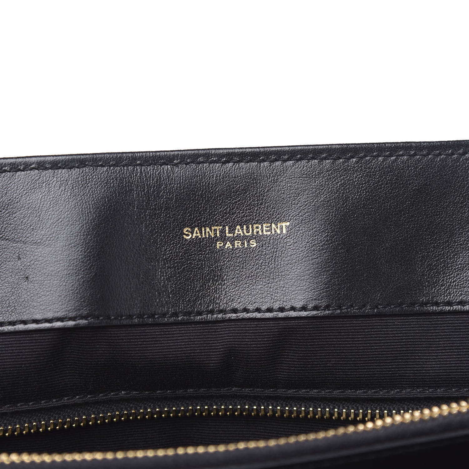 Saint Laurent Calfskin Y Quilted Monogram Large Loulou Chain Satchel Black 7 of 11