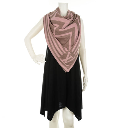 Louis Vuitton Cashmere Karako Beret and Shawl Set 2 of 9