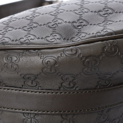 Gucci Guccissima Medium GG Twins Hobo Olive Green 11 of 15