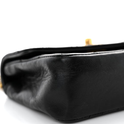 Chanel Lambskin Quilted Extra Mini Flap Black 10 of 12