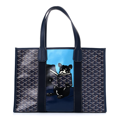 Goyard Goyardine Villette Tote Blue 1 of 8