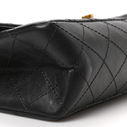 Chanel Aged Calfskin Quilted 2.55 Reissue 226 Flap Black 8 of 9