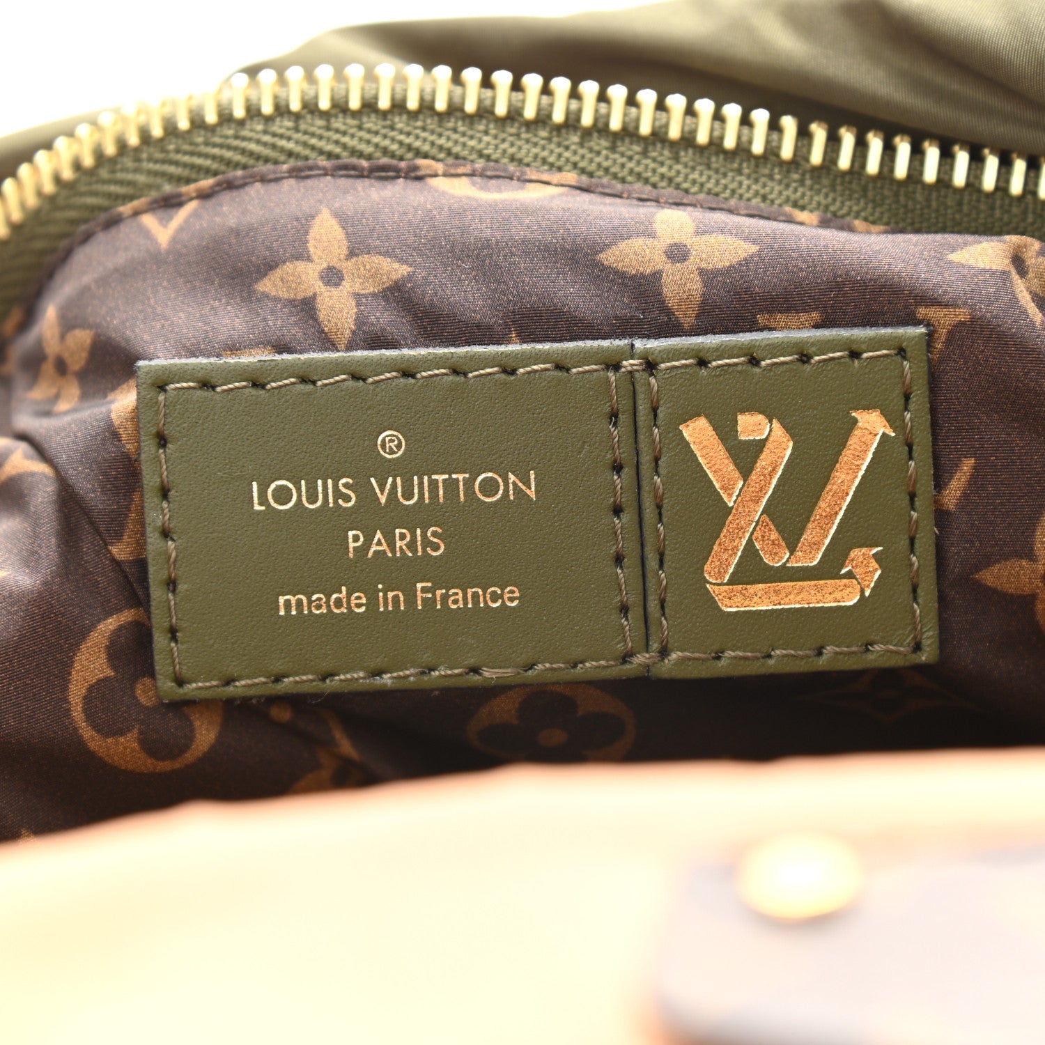 Louis Vuitton Econyl Monogram Pillow Maxi Multi Pochette Accessories Kaki Beige 10 of 10