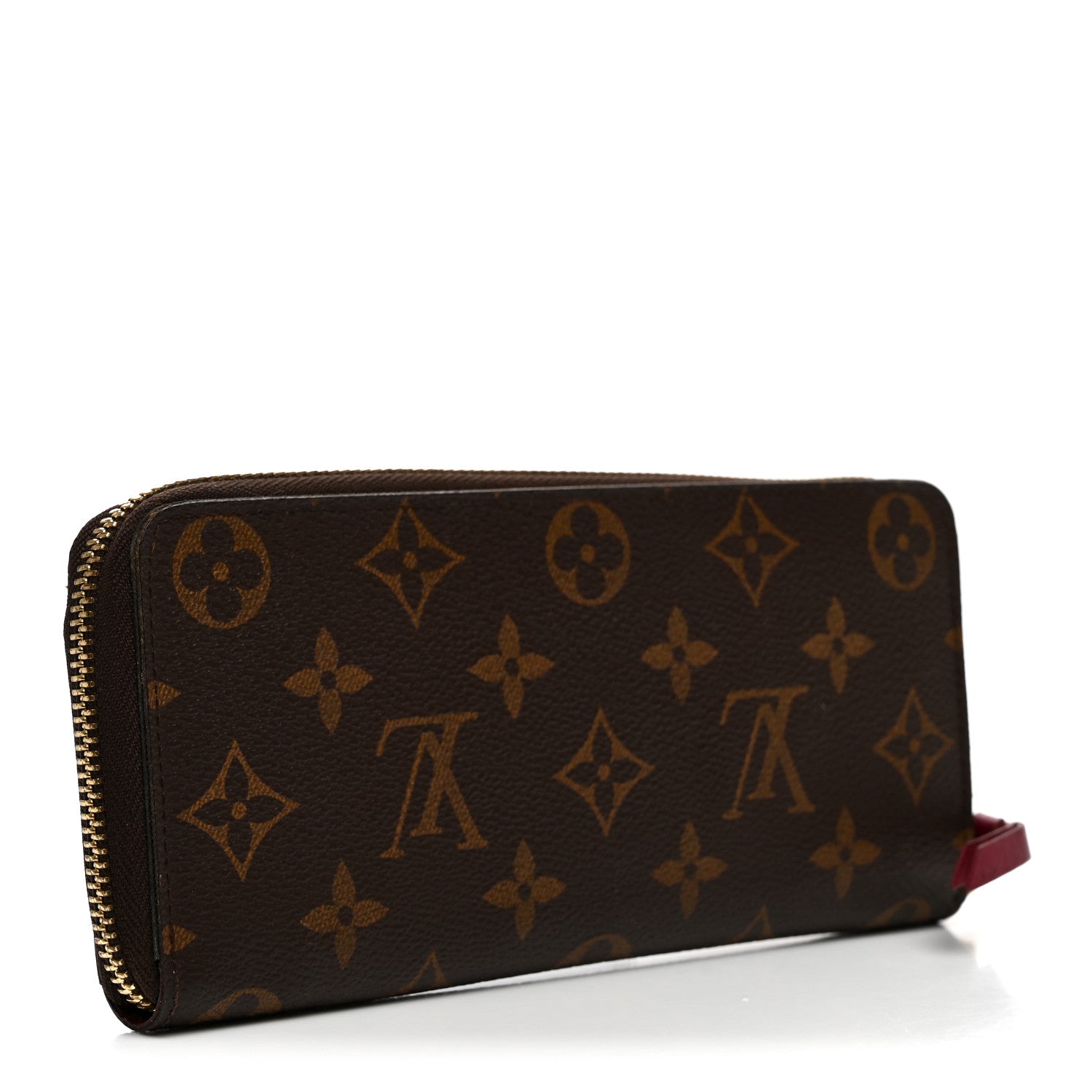 Louis Vuitton Monogram Clemence Wallet Fuchsia 3 of 7