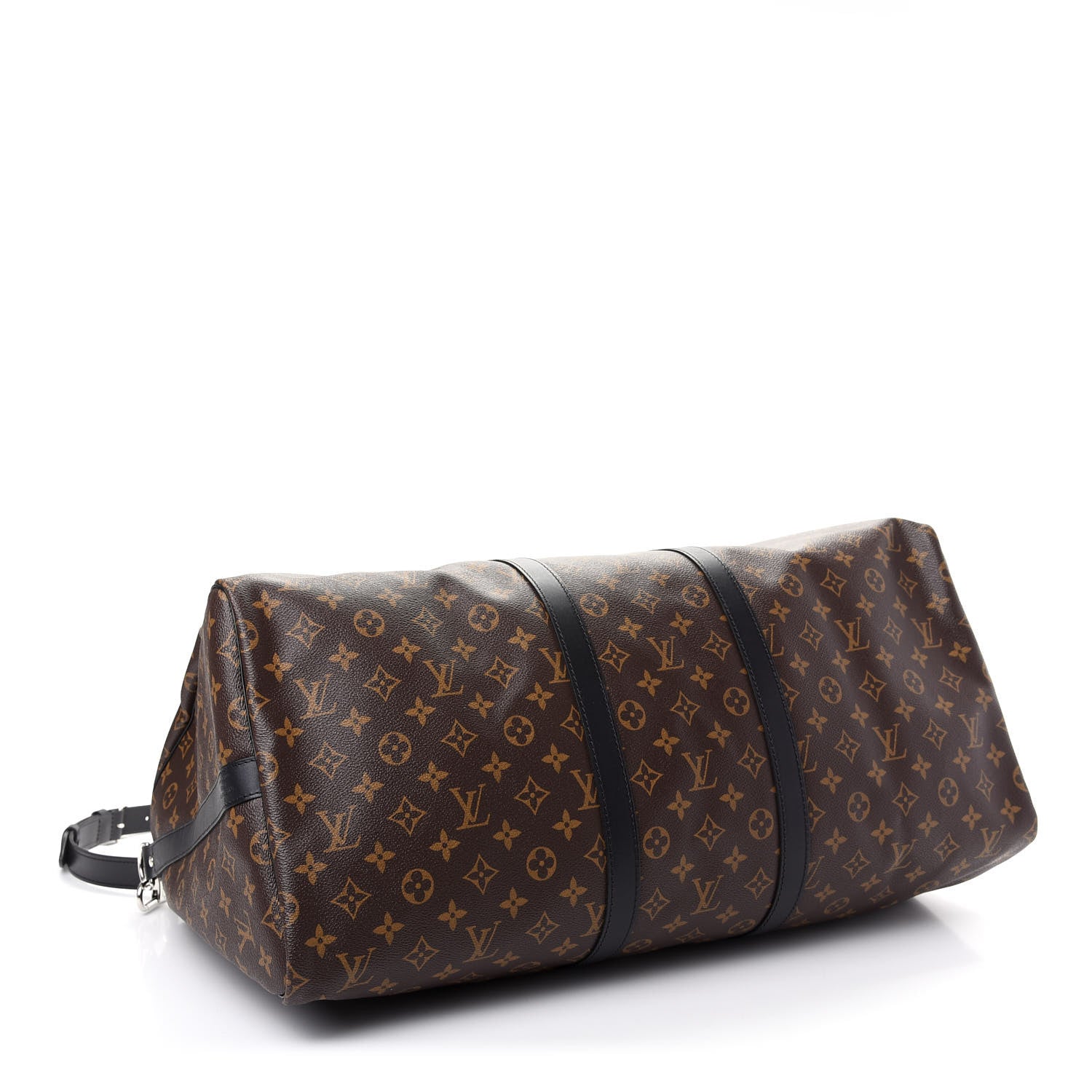 Louis Vuitton Monogram Macassar Keepall Bandouliere 55 3 of 9