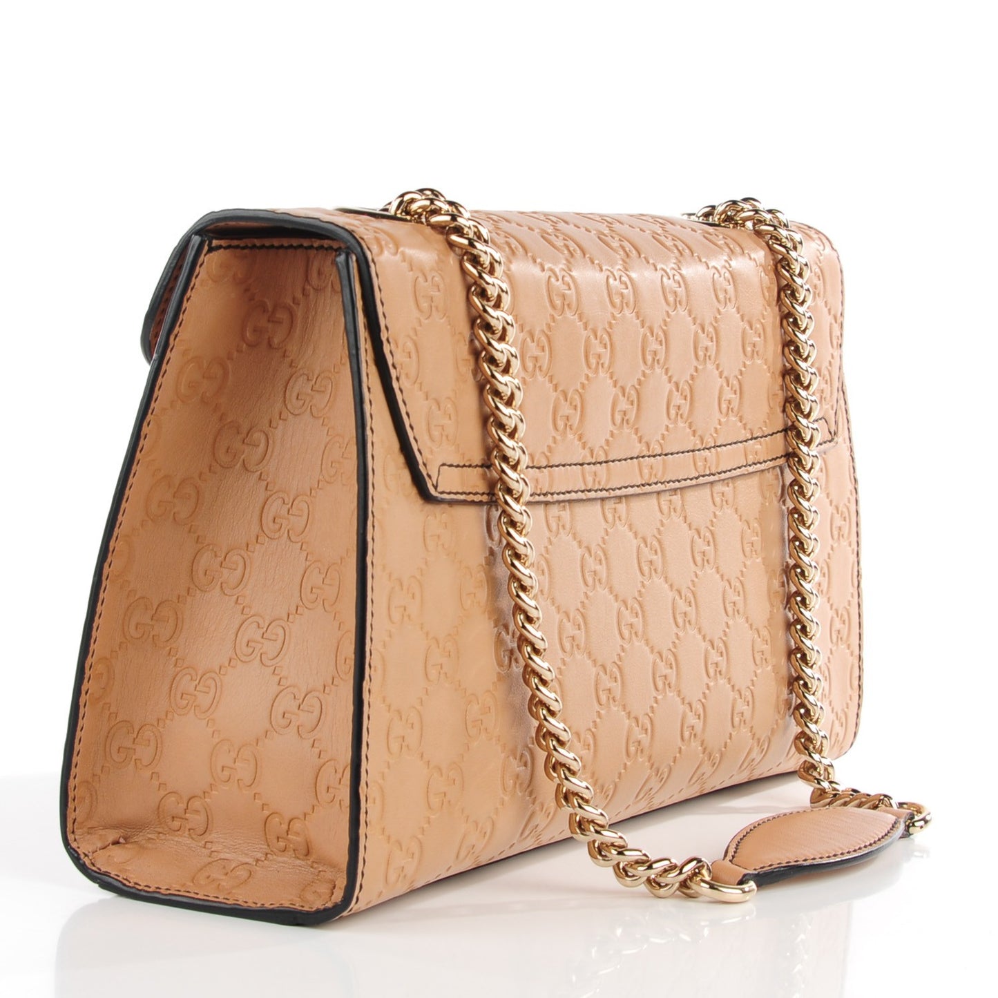 Guccissima Medium Emily Chain Shoulder Bag Camelia