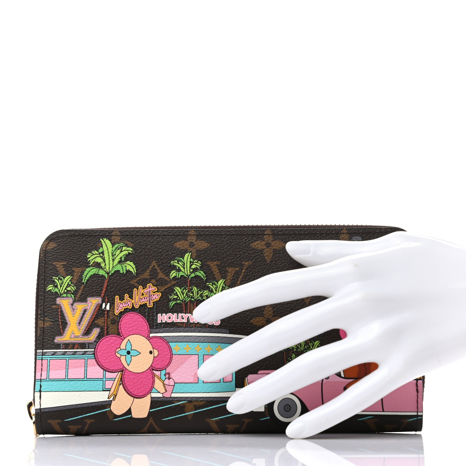 Louis Vuitton Monogram 2021 Christmas Animation Hollywood Zippy Wallet 2 of 6