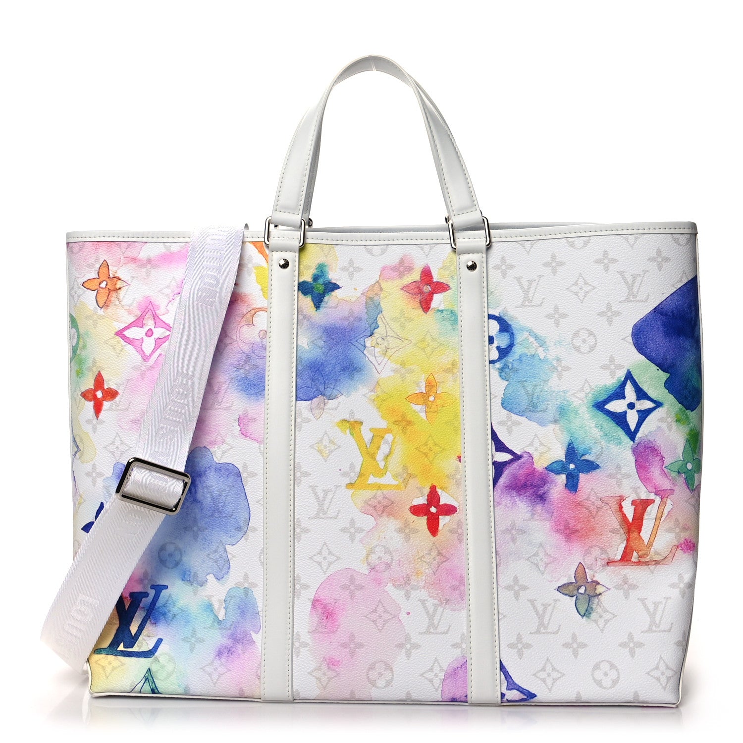 Louis Vuitton Monogram Watercolor New Tote GM Multicolor 1 of 8