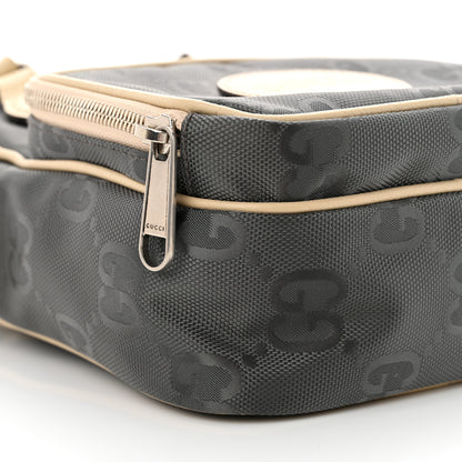 Gucci Econyl Nylon Monogram Off The Grid Shoulder Bag Graphite Grey New Plaster 9 of 10