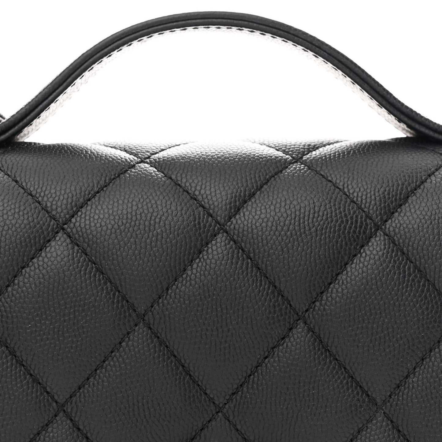 Caviar Quilted Medium Business Affinity Flap Black