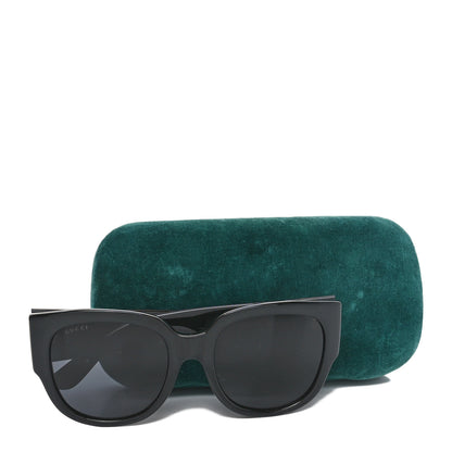 Gucci Acetate Square Frame Sunglasses GG0142SA Black 7 of 7