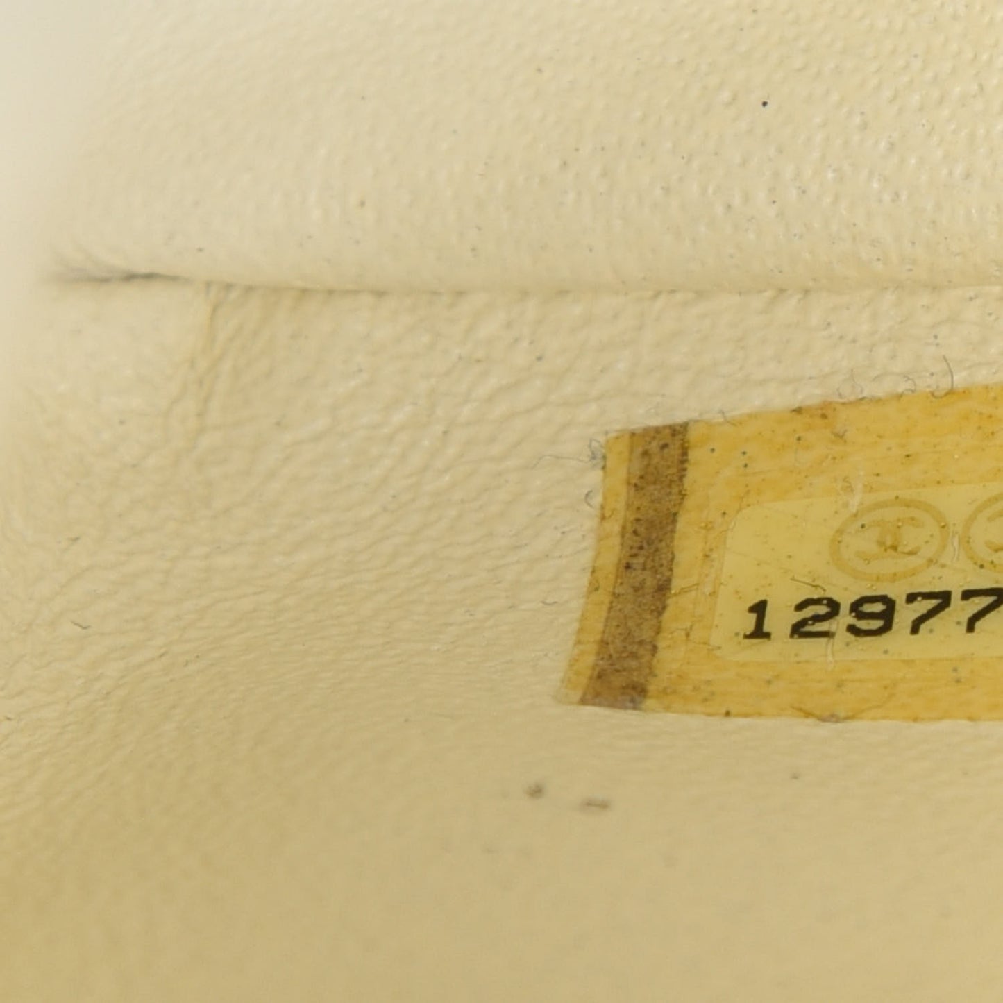 Aged Calfskin Quilted Reissue 2.55 Tote Ivory