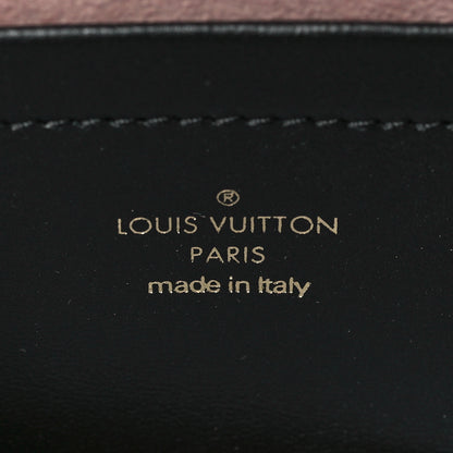 Louis Vuitton Lambskin Embossed Monogram Pochette Coussin Black 6 of 9