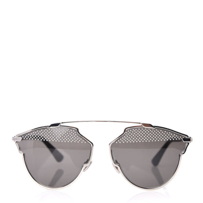Christian Dior Metal Studded So Real S Sunglasses Black 2 of 7