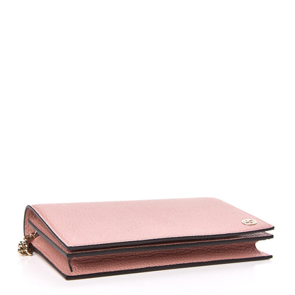 Gucci Dollar Calfskin Medium Betty Chain Wallet Soft Pink 4 of 11