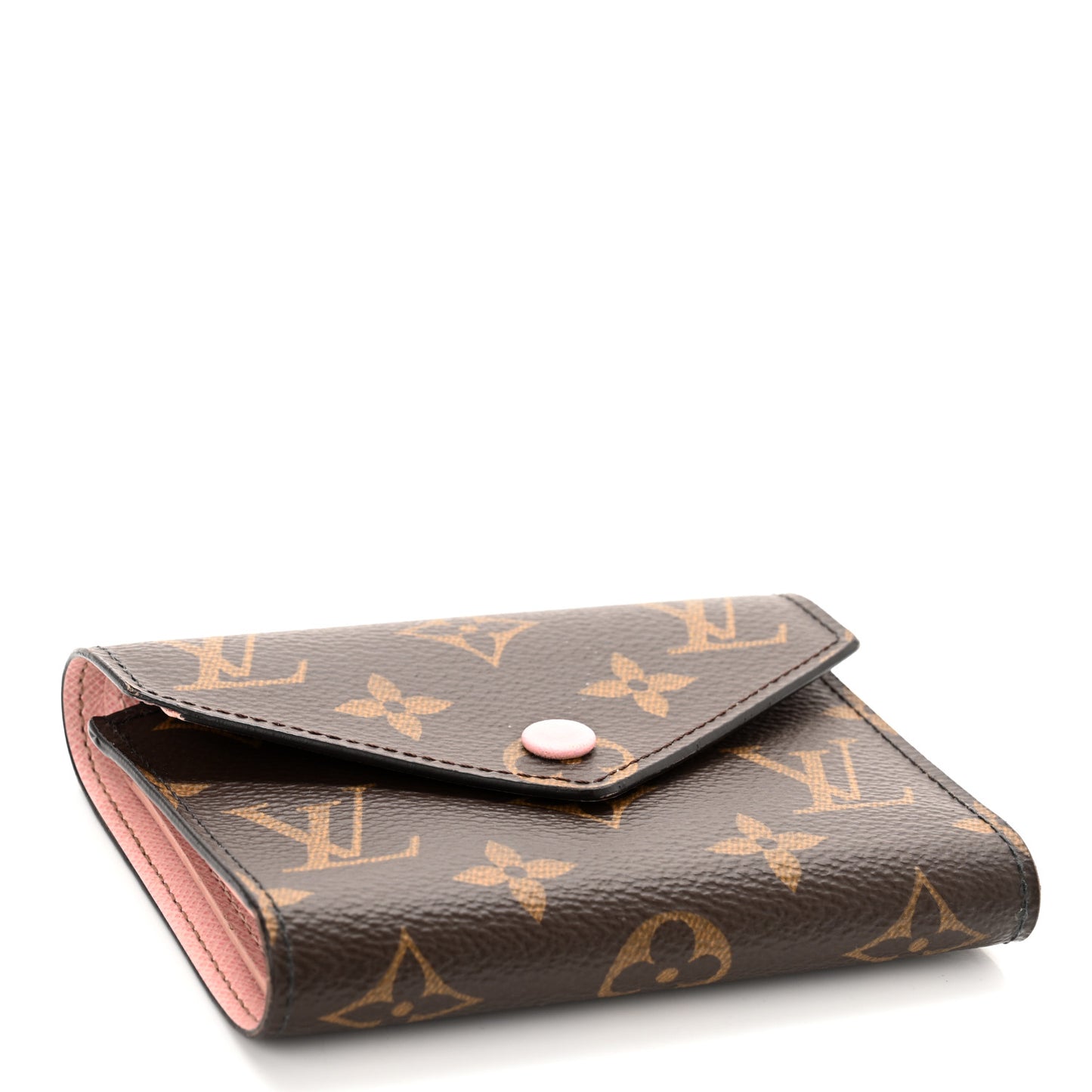 Monogram Victorine Wallet Rose Ballerine