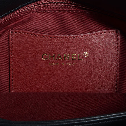 Chanel Lambskin Quilted Medium Just Mademoiselle Black 6 of 7