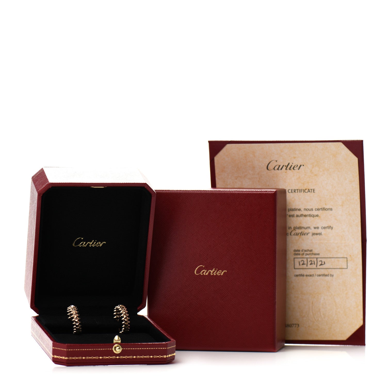 Cartier 18K Pink Gold Small Clash de Cartier Earrings 5 of 5