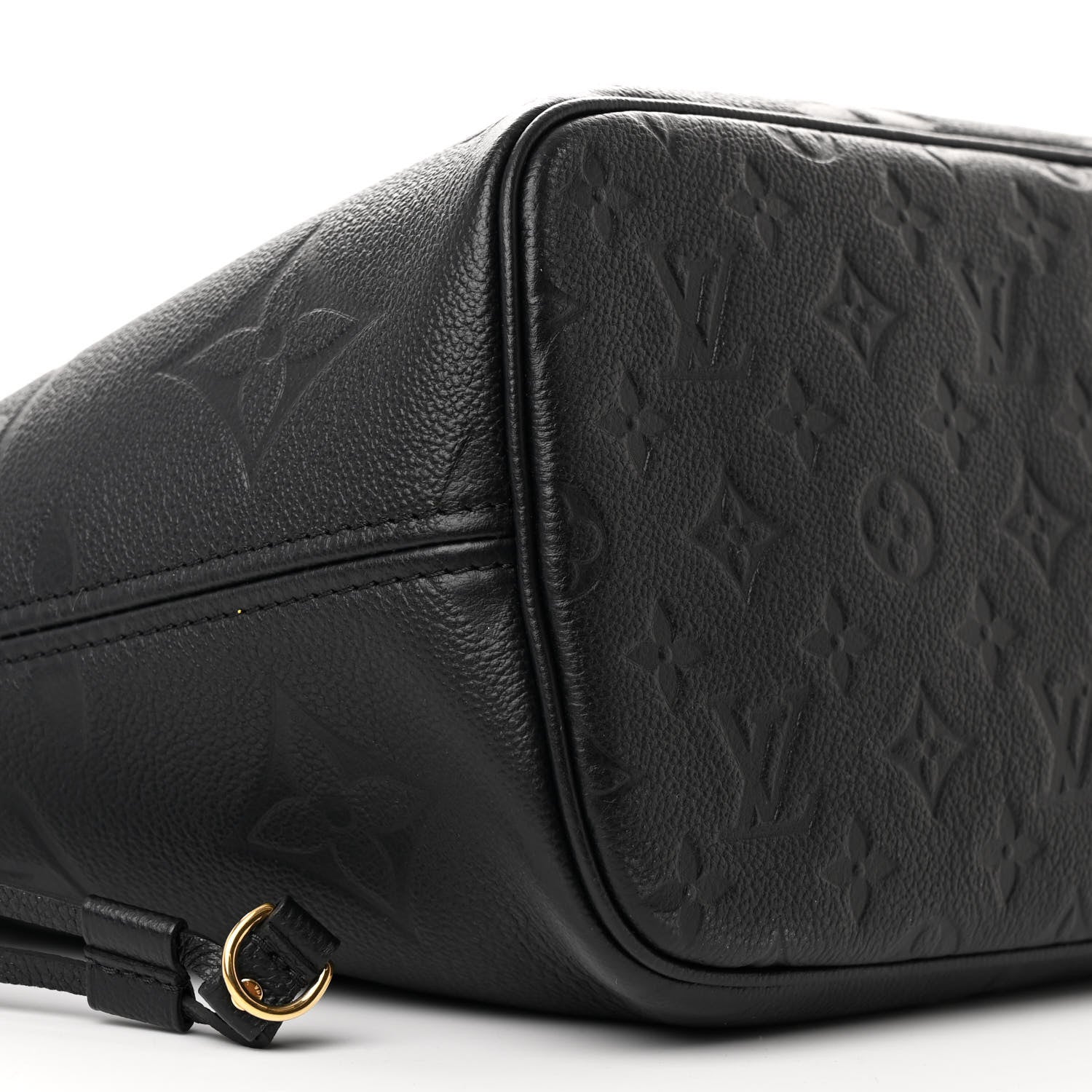 Louis Vuitton Empreinte Monogram Giant Neverfull MM Black 8 of 9