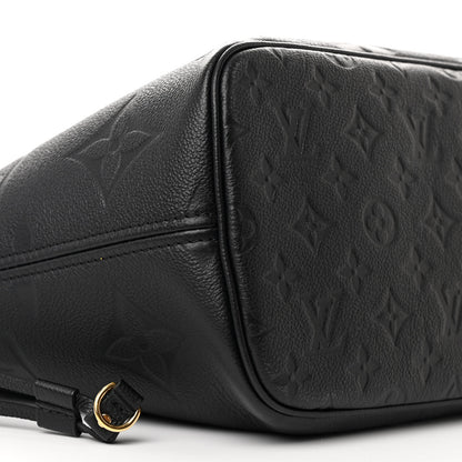 Louis Vuitton Empreinte Monogram Giant Neverfull MM Black 8 of 9
