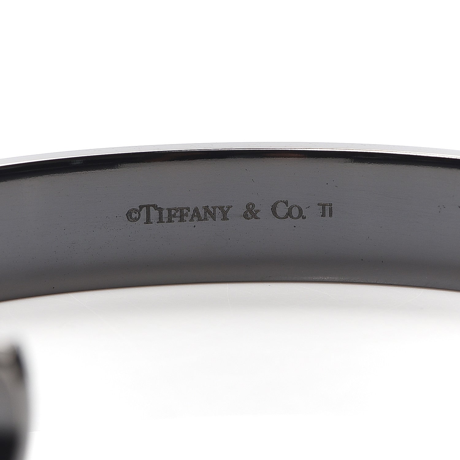 Tiffany Titanium 1837 Cuff Bracelet 4 of 5