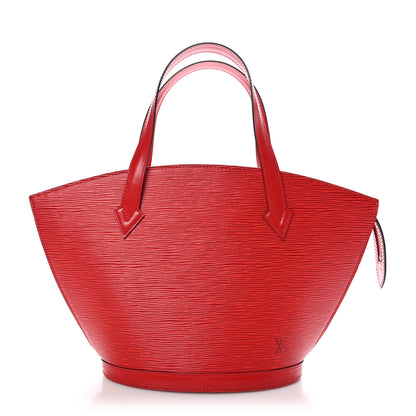 Louis Vuitton Epi Saint Jacques PM Castillan Red 1 of 10