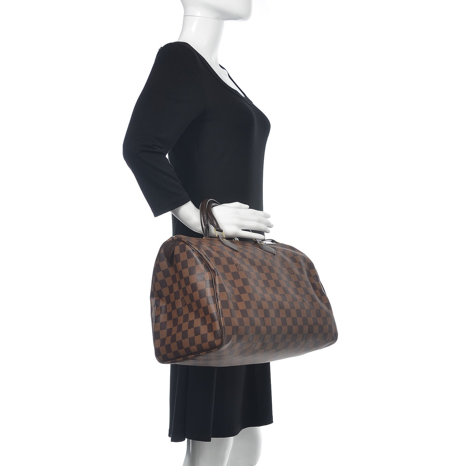 Louis Vuitton Damier Ebene Speedy 35 2 of 13