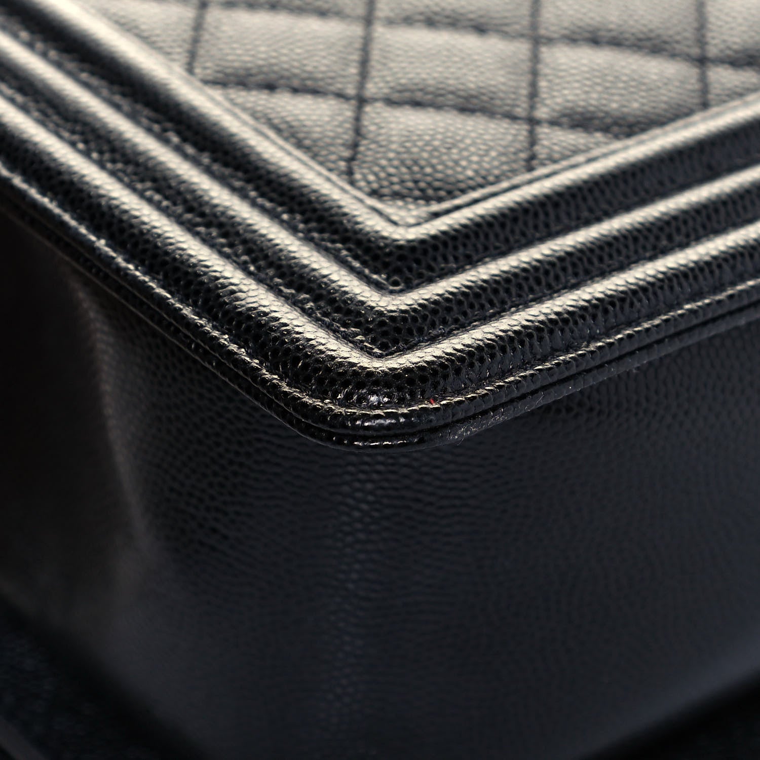 Chanel Caviar Quilted Medium Boy Flap Black 11 of 13