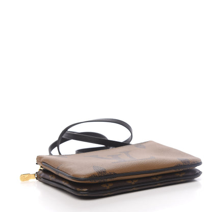 Louis Vuitton Reverse Monogram Giant Double Zip Pochette 4 of 11