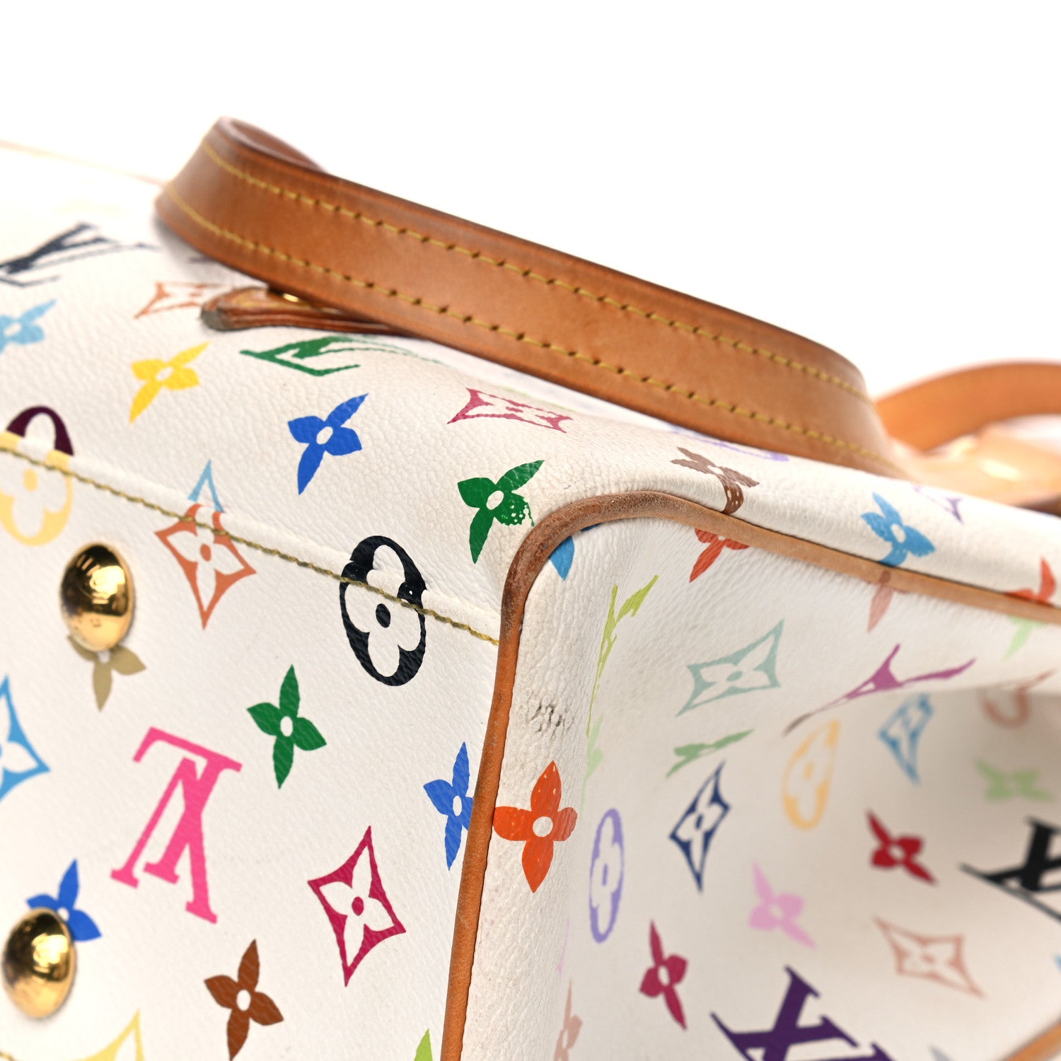 Louis Vuitton Monogram Multicolor Aurelia MM White 13 of 19