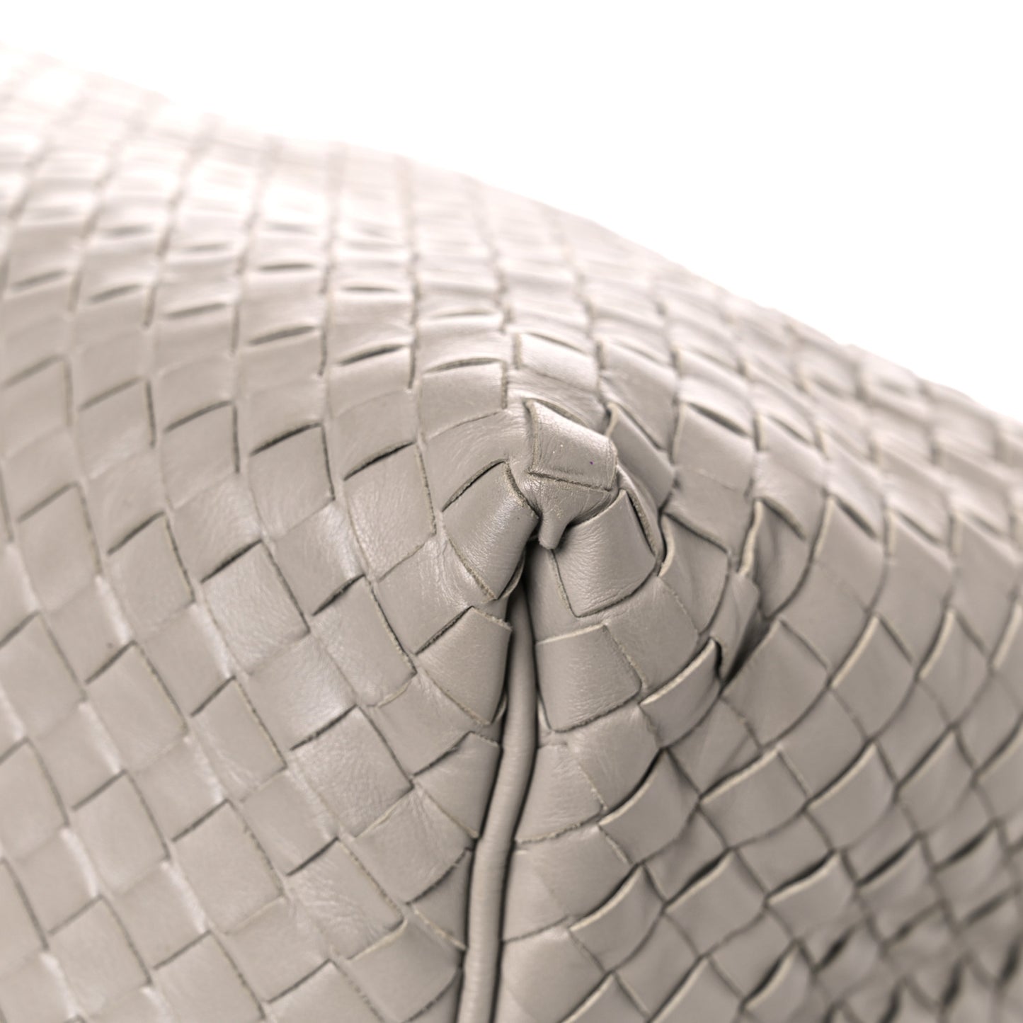Nappa Intrecciato Sloane Hobo Fume