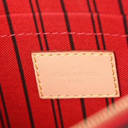 Louis Vuitton Monogram Neverfull MM GM Pochette Cherry 6 of 6