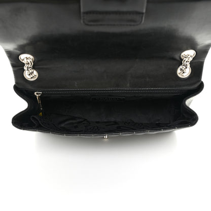Chanel Lambskin Vertical Quilted Medium Single Flap Black 5 of 23