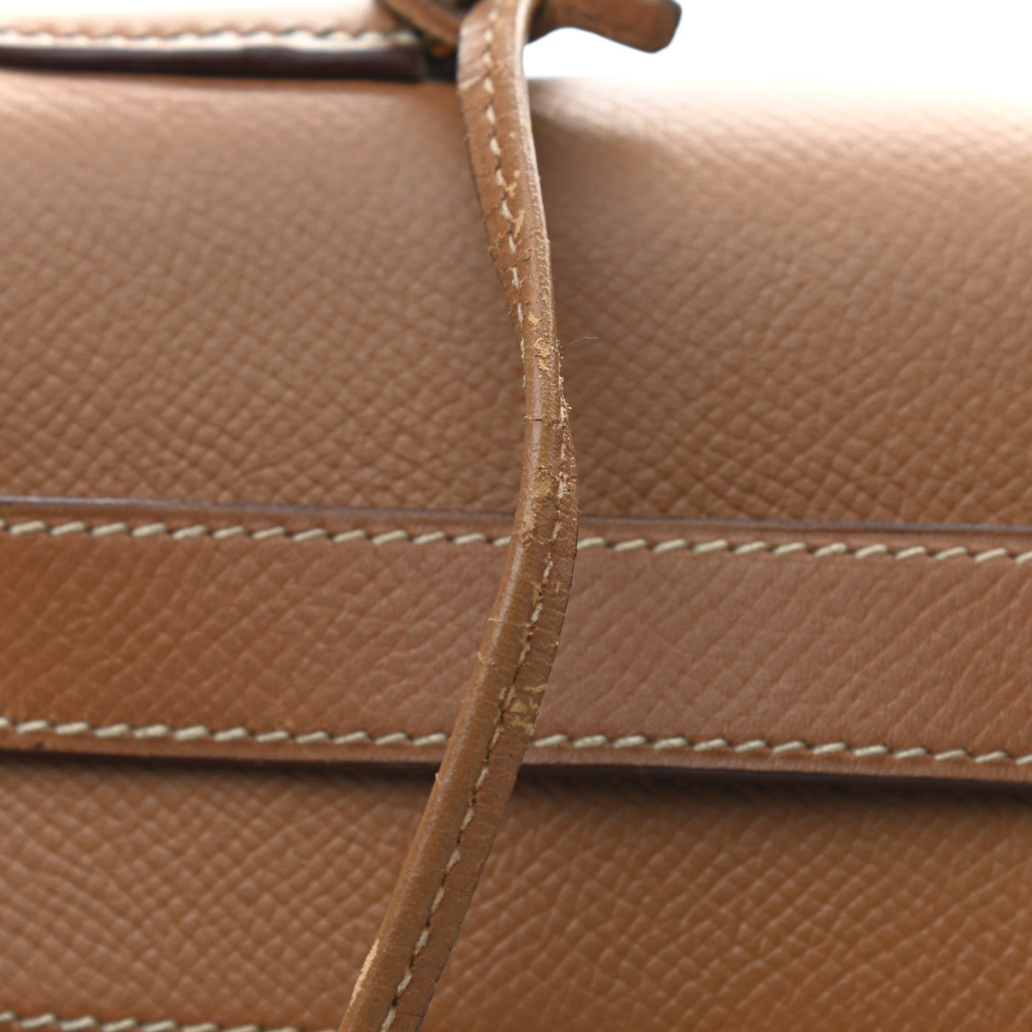 Hermes Courchevel Kelly Sellier 32 Gold 12 of 13